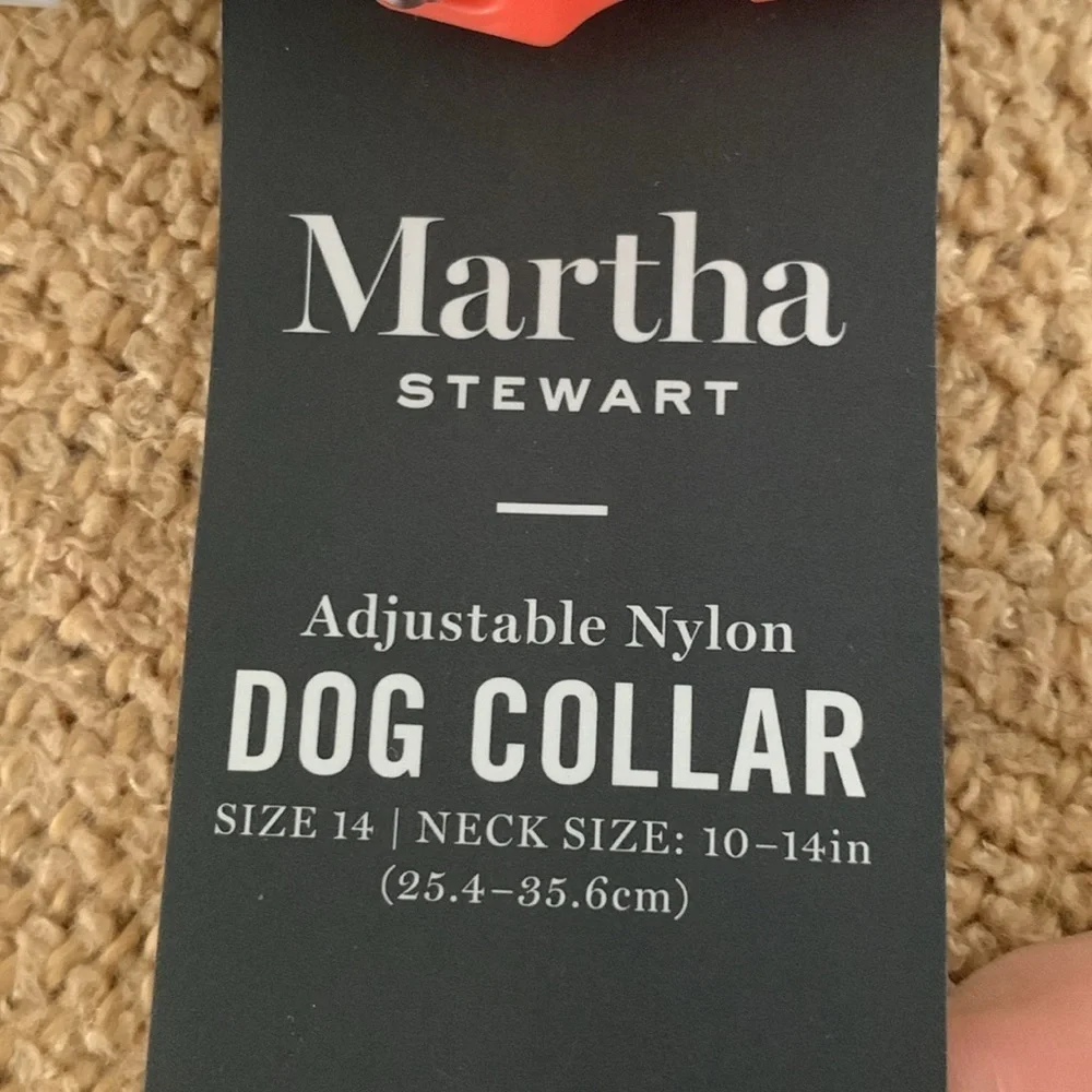 NWT! 🐩 Martha Stewart dog collar